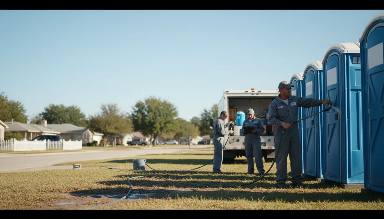 Long-Term Portable Toilet Rental in Lenhartsville, PA near me